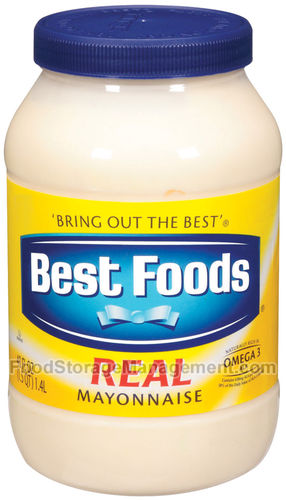 Best Foods mayonnaise plastic 48oz (048001265707)