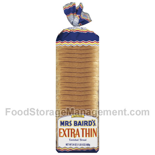 Mrs.baird's, Extra thin sandwich bread (070870001001)