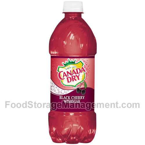 Canada Dry Black Cherry wishniak 20oz sgl pet btl (078000160406)