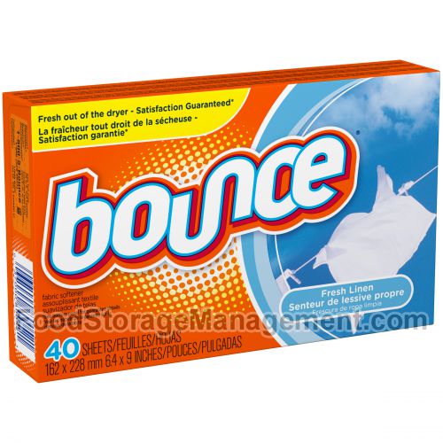 Bounce dryer sheets Fresh linen scent (037000800521)