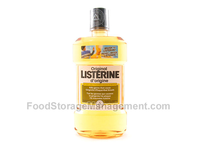 Tm/mc warner-Lambert company 1l Original listerine (063793707303)