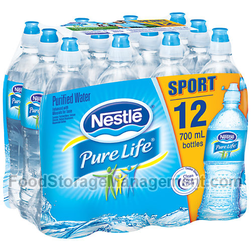 /1 pt. 7.7oz Nestle Pure Life Water 700ml (068274543319)