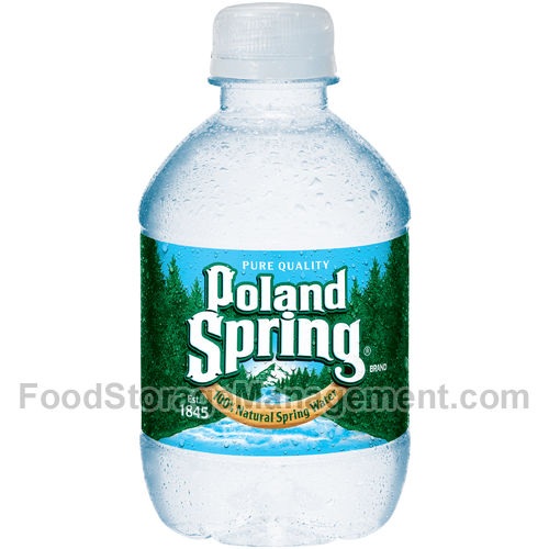 Poland Spring Natural Spring Water 8oz (075720000517)