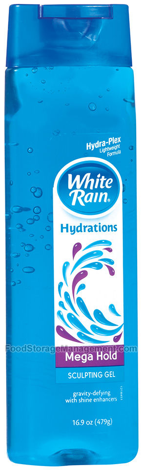 Hair Gel White rain mega 6/16.9oz (809219770205)