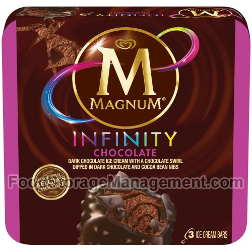 Magnum infinity Ice Cream bars chocolate - 3 ct (077567346971)