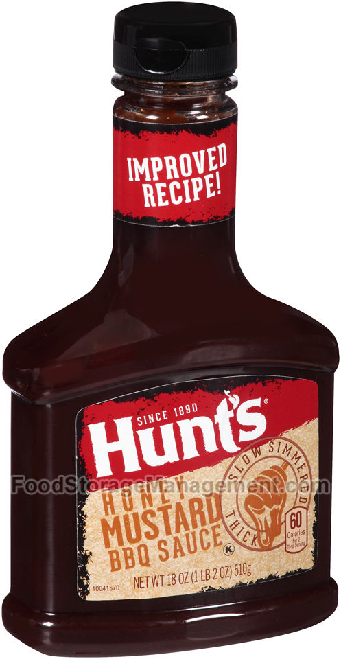 Hunt's bbq sauce Honey mustard #2 (027000609064)