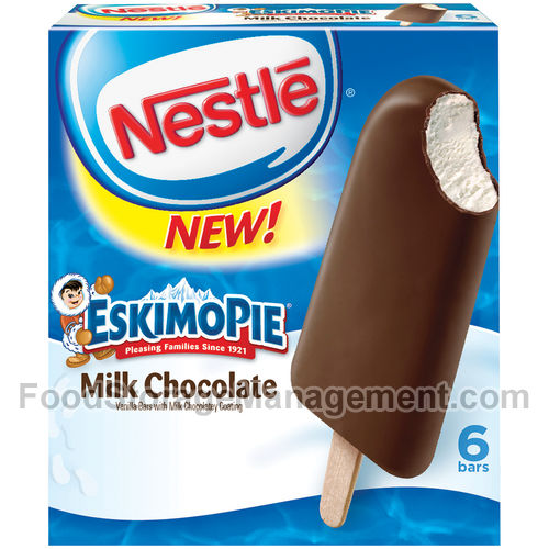 Nestle eskimopie creamy bar with a Milk chocolate coating, vanilla (072554228414)