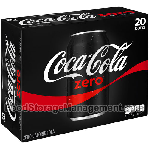 Coca-cola zero - 20ct (049000046601)