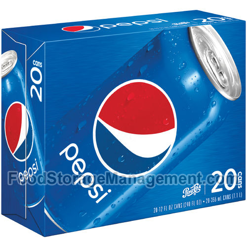 20 can Pepsi-cola 20pk cans (012000106040)