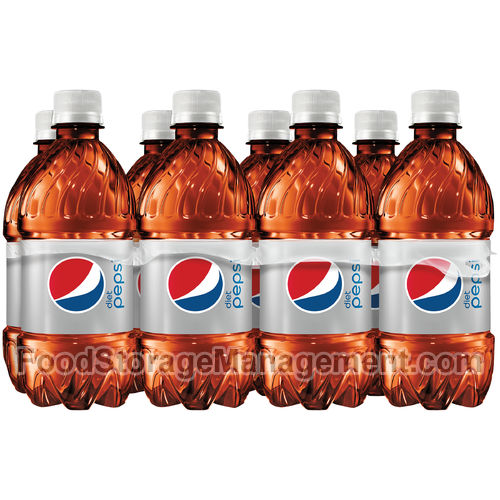 Diet Pepsi cola (8 - 12 floz) 96 floz 8 pack plastic bottles (012000014307)