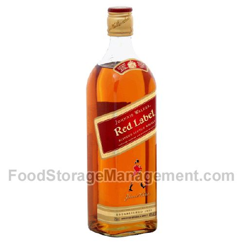 Johnnie Walker Red Label scotch whisky 40% glass 750ml (088110021306)