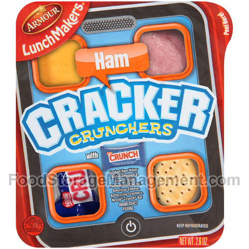 Armour lunch makers cracker crunchers with crunch ham (046600034274)
